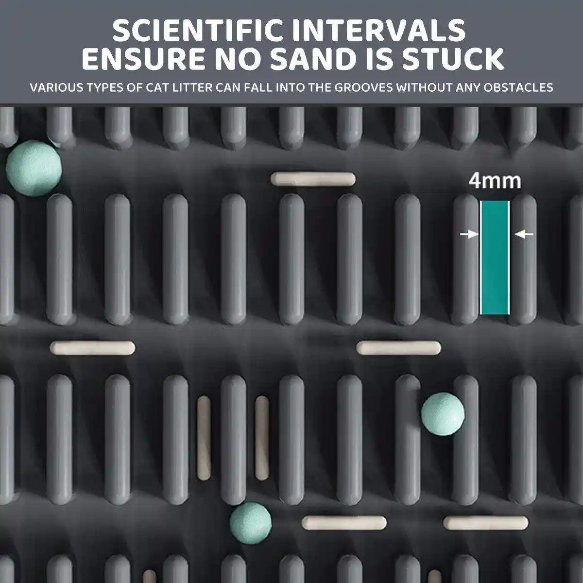 Cat Litter Pedal Pet Litter Box Mat