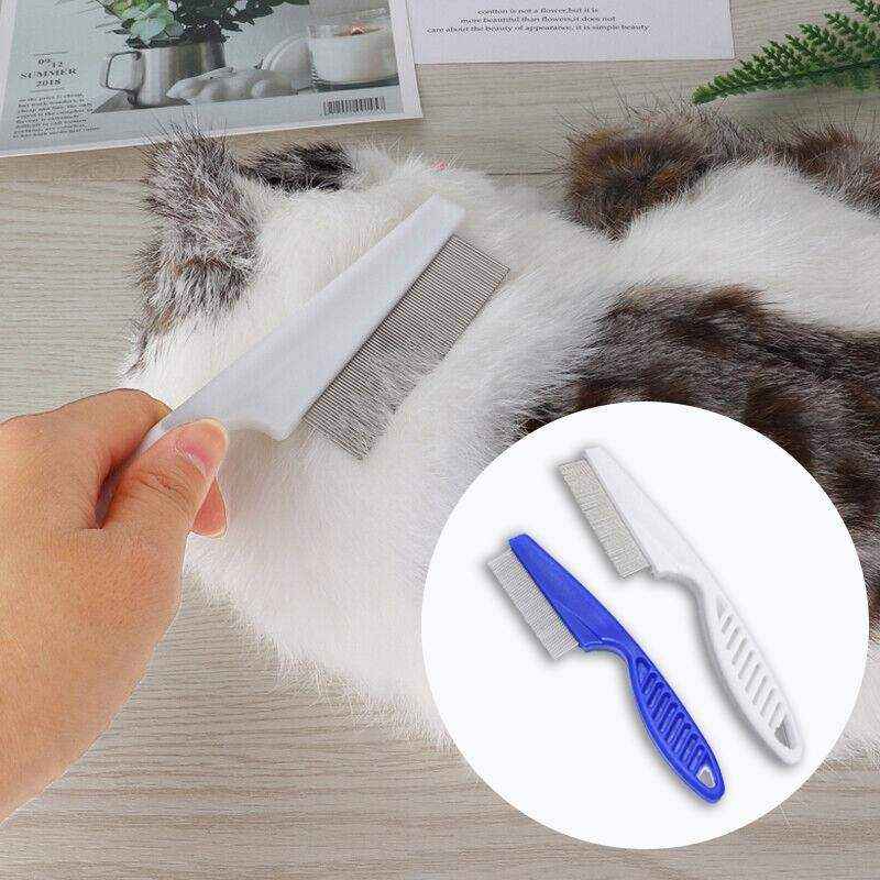 Premium Flea Comb for Dogs and Cats Effective Flea Removal Tool