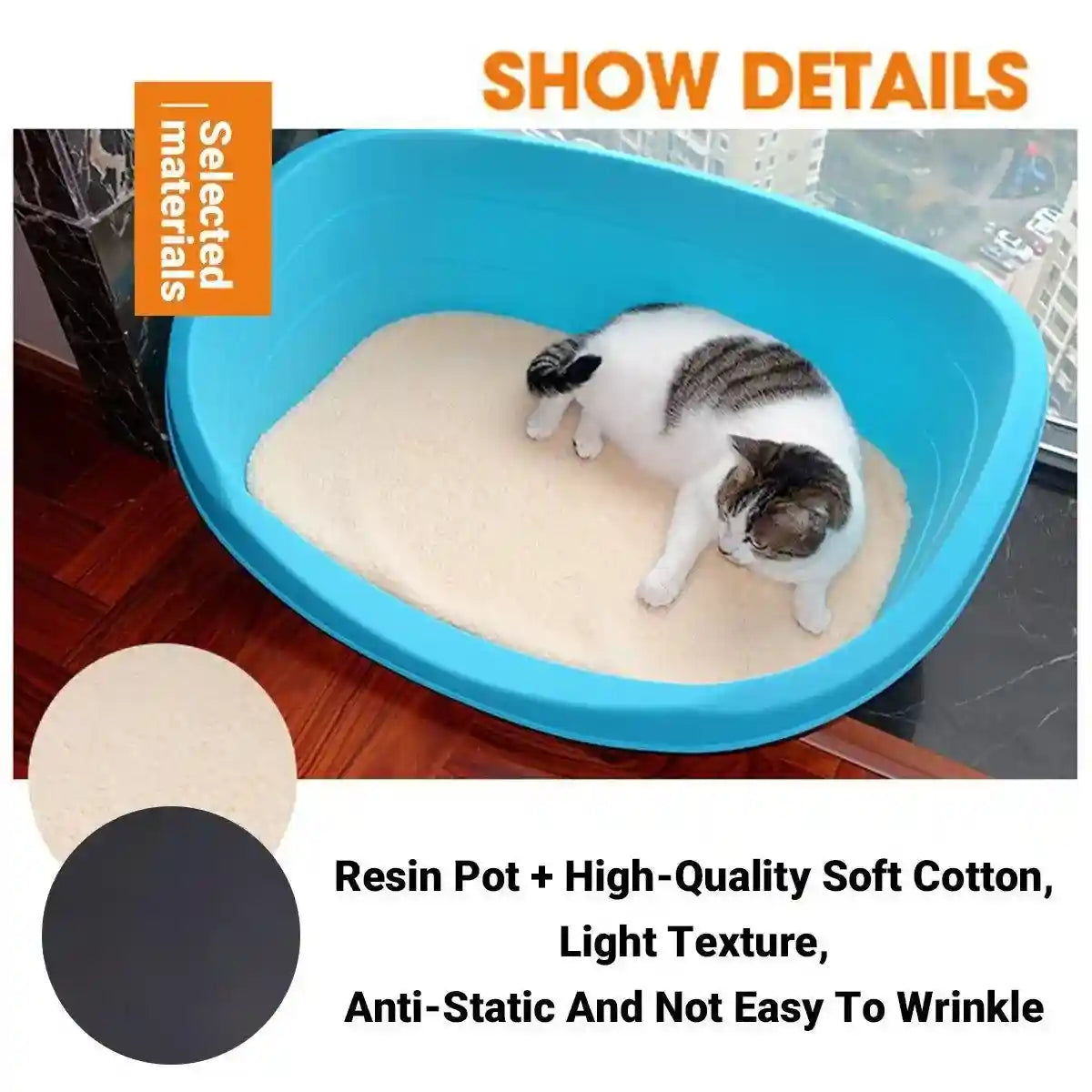 Multi-Purpose Pet Kennel Dog & Cat House with Cotton Pad