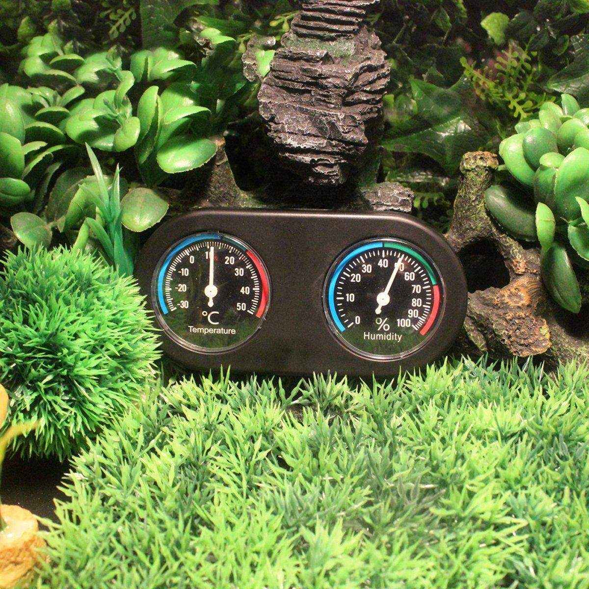 Digital Temperature Humidity Monitor for Reptile Turtle Lizard Spider Tank