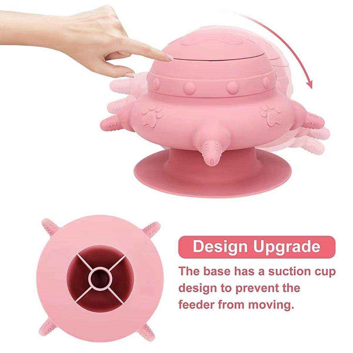 Pet Feeding Water Feeding Artifact Silicone Pet Breast-feeding Anti-choking