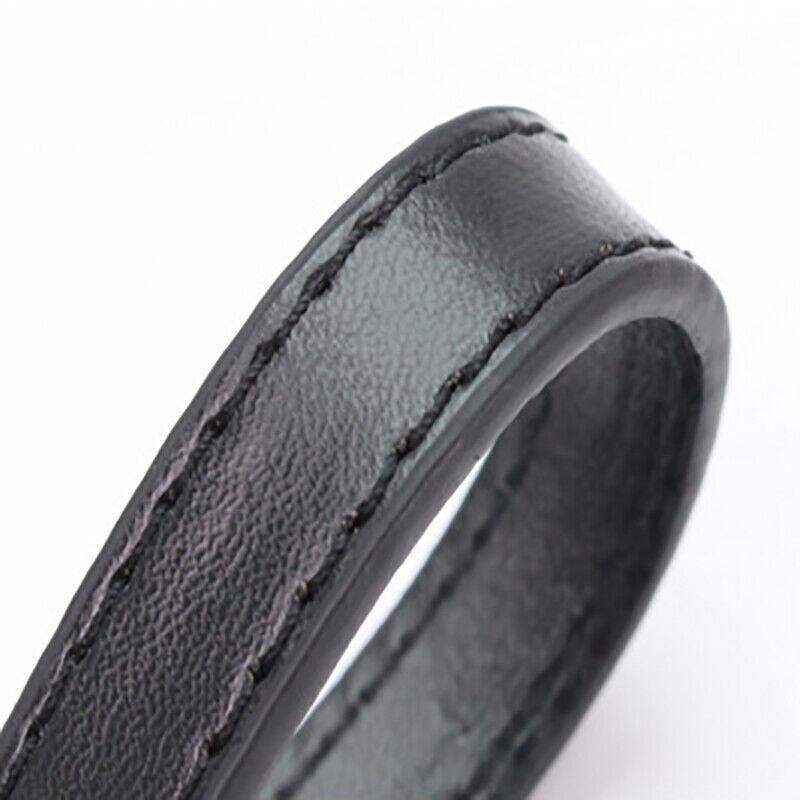 Adjustable Leather Pet Collar for Dogs & Cats Durable PU Leather in 3 Colours