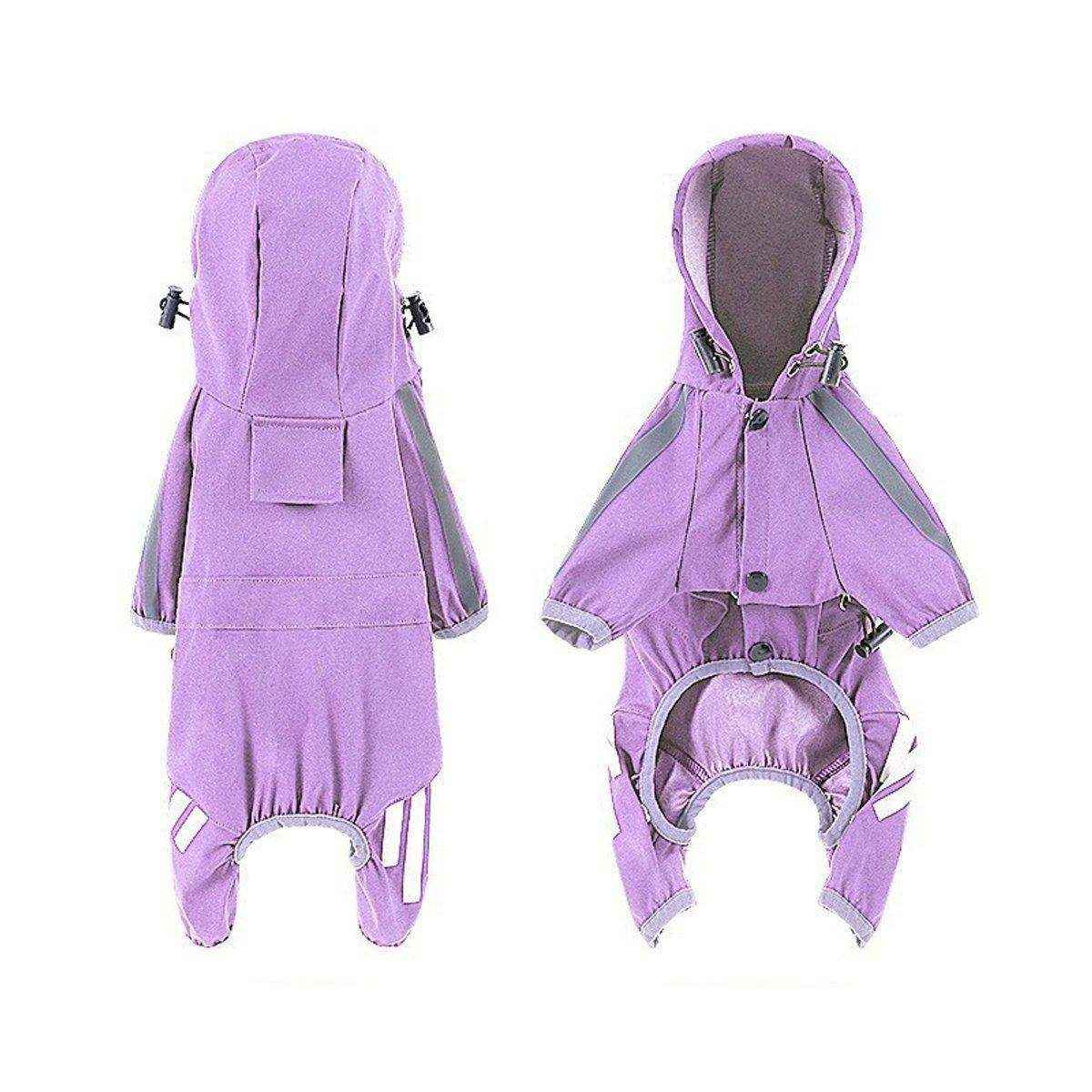 Waterproof Dog Raincoat for Small Medium Dogs