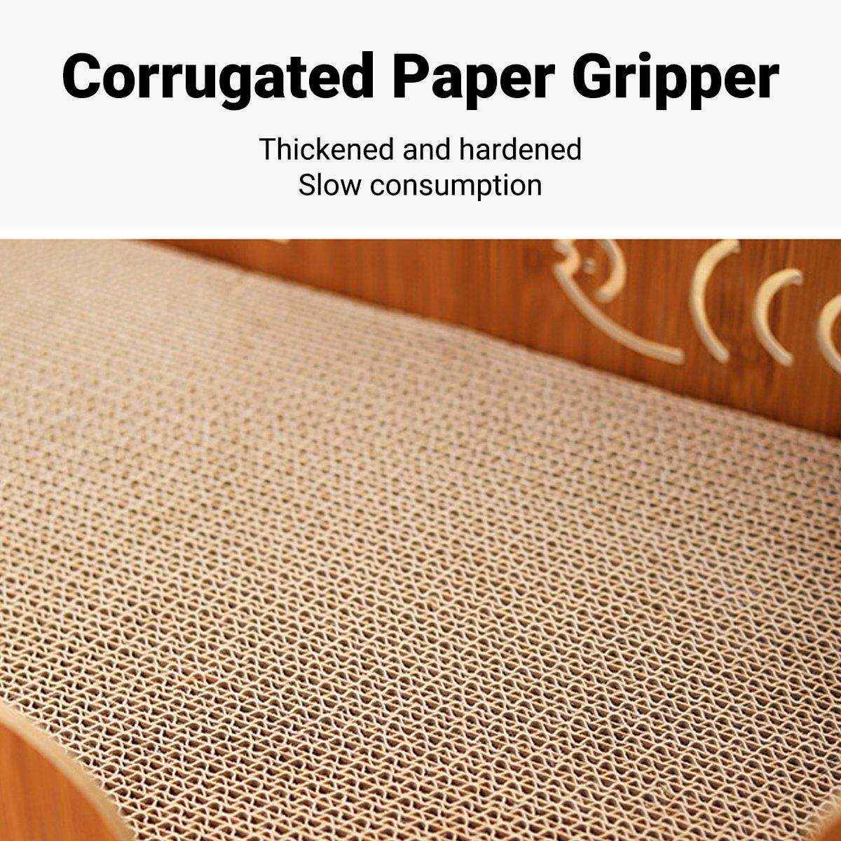 Double-Layer Cat Scratch Board & Nest Durable Scratching Post for Cats