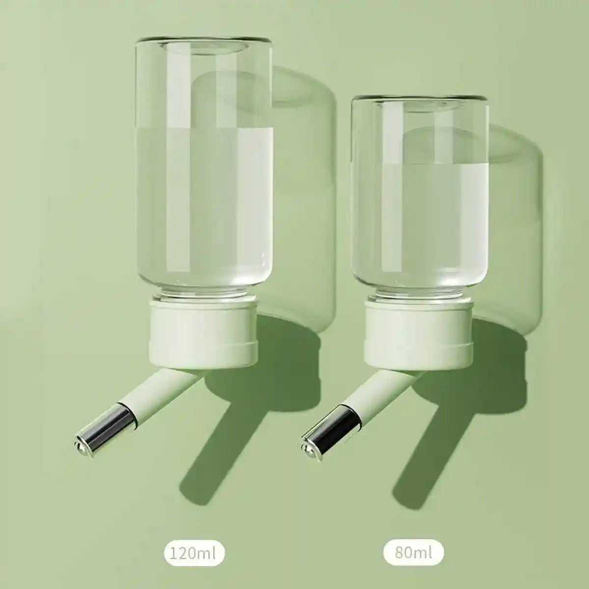 Leak-Proof Hamster Water Bottle - 80ml & 120ml