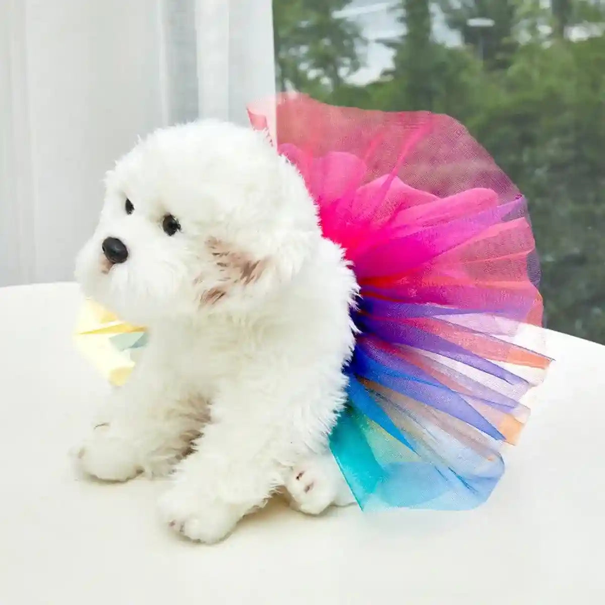Adjustable Pet Tutu Skirt Colorful & Stylish