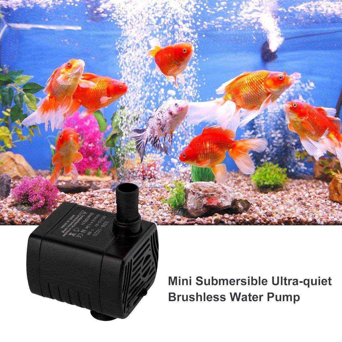 USB-1020 5V Small Water Pump for Fish Tank Aquarium Air Pump