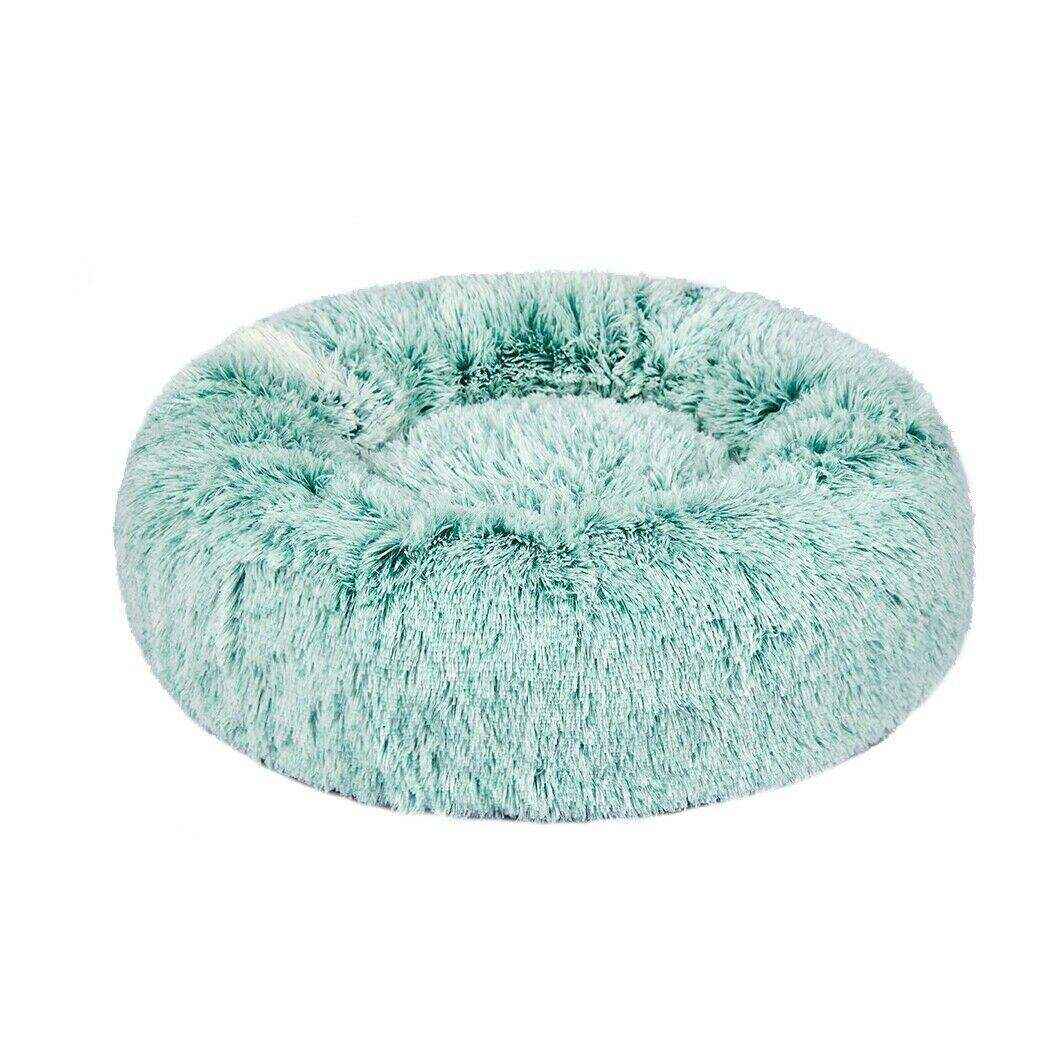 Dog Cat Pet Calming Bed Washable Warm Soft Plush Round