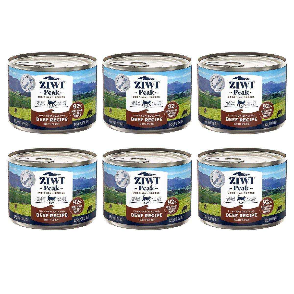 ZIWI Peak Cat Can Beef | Best Wet Cat Food Australia | 85g,185g