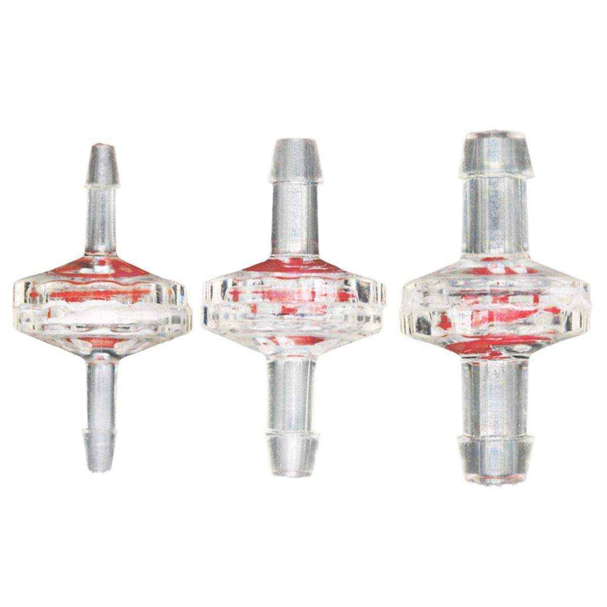 10pcs Plastic Check Valve Water Air Stop Valve for Aquarium Fish Tank Air Pump