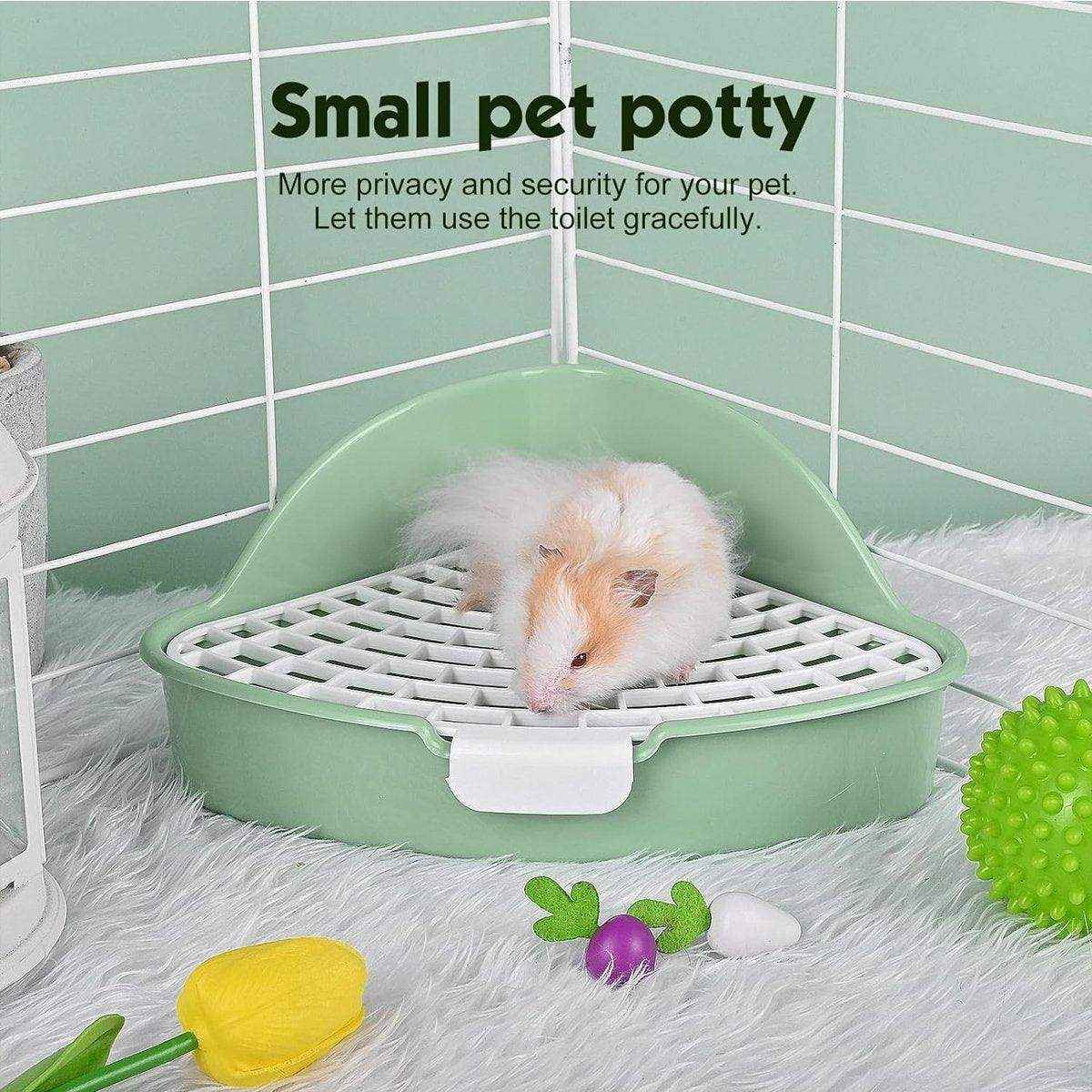 Durable Pet Toilet Potty for Rabbits and Small Animals