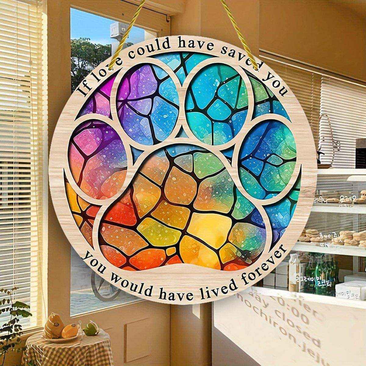 Pet Memorial Wind Chime for Indoor & Outdoor Tribute