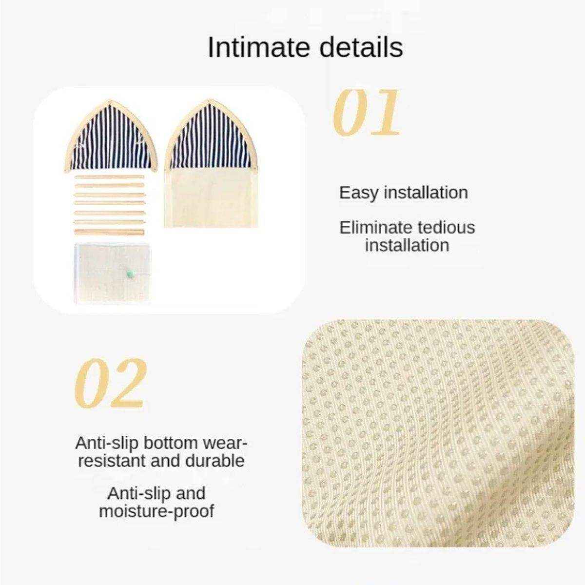 Foldable Cat House Tent Pet Villa Indoor Cat Shelter with Cushion Cat Litter Bed