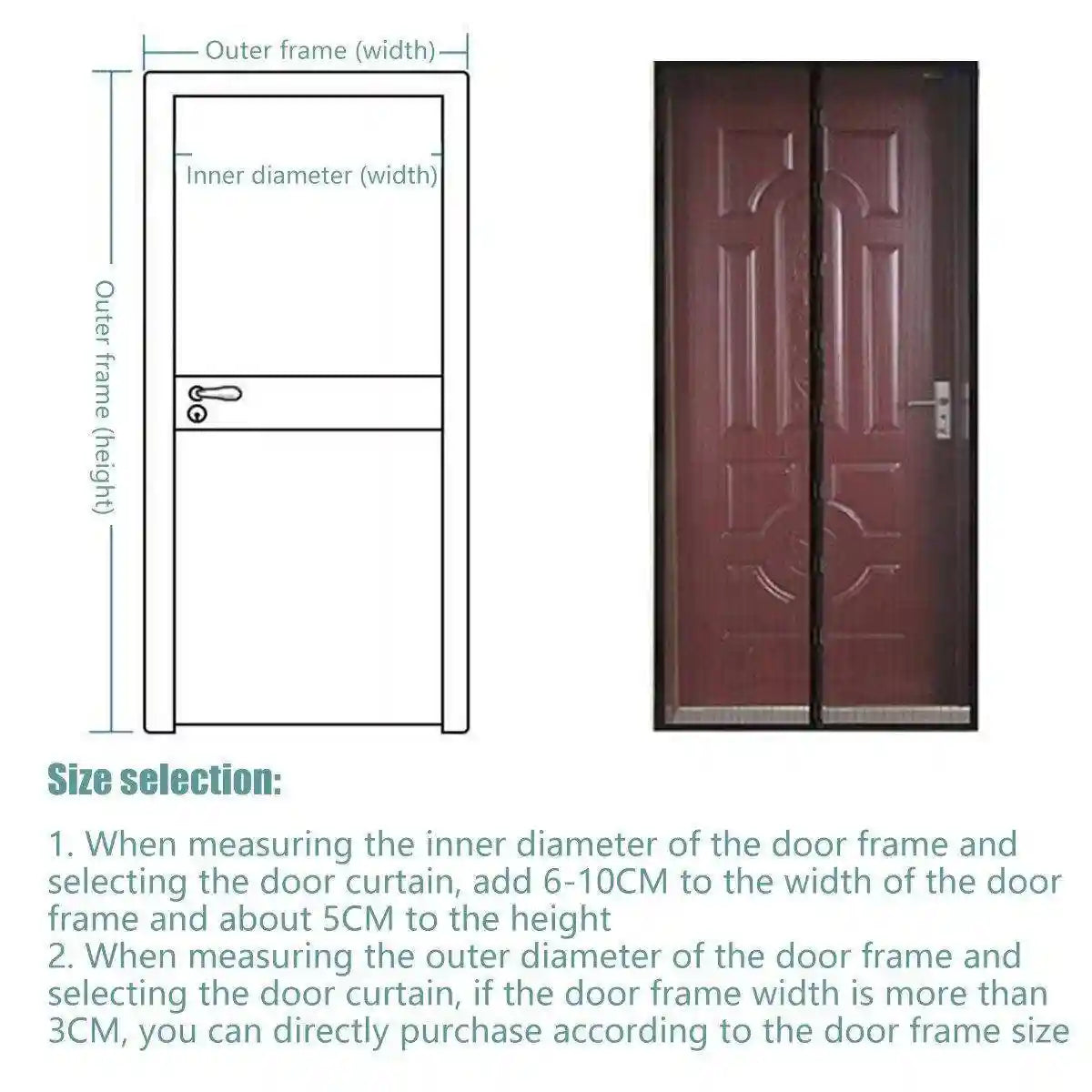 Striped Magnetic Screen Pet Door Curtain Anti Mosquito Mesh Door