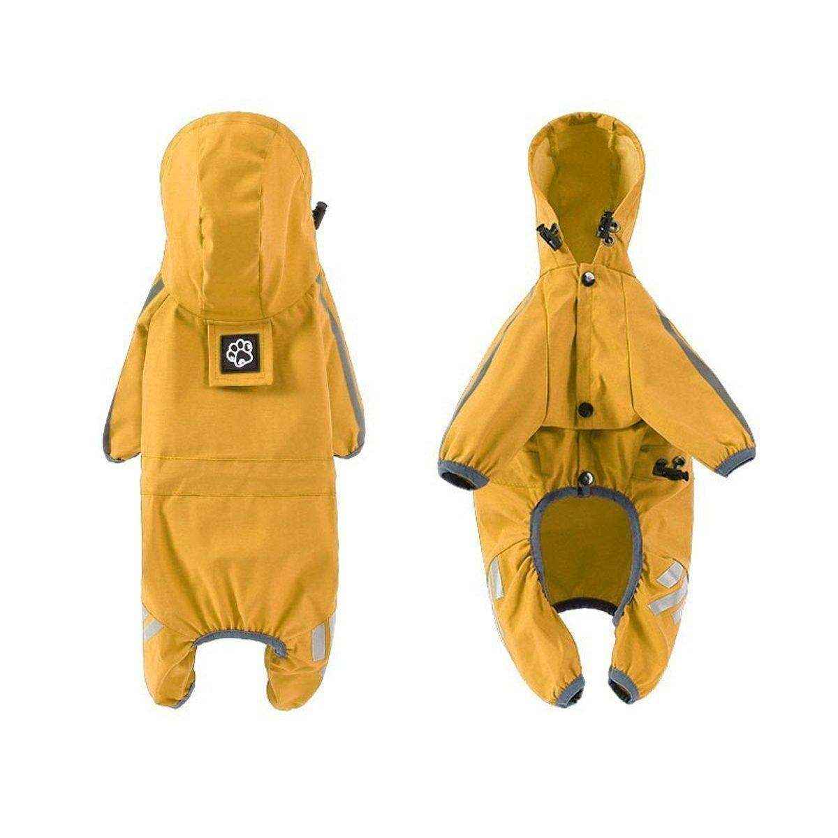 Waterproof Dog Raincoat for Small Medium Dogs