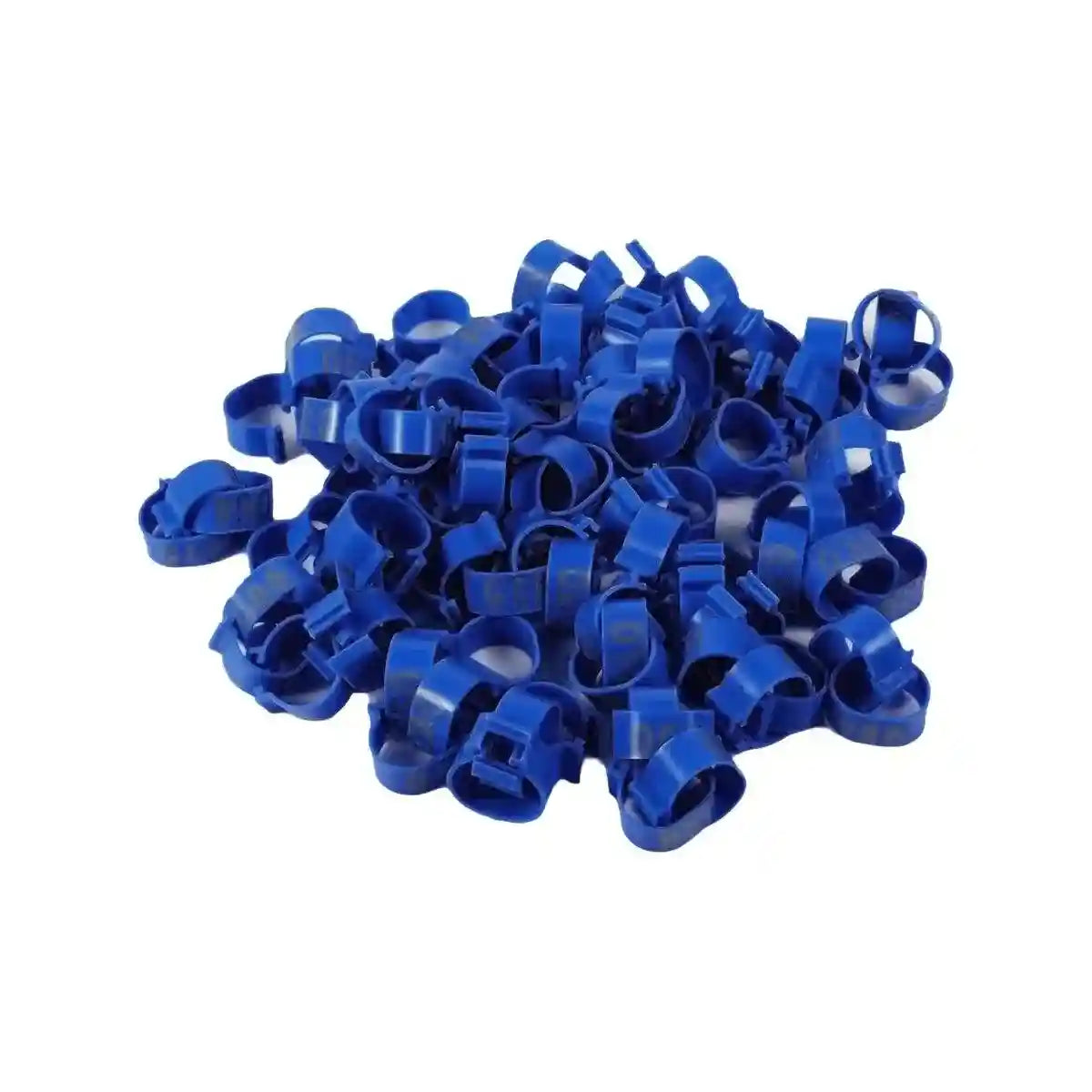 100 Numbered Bird Leg Bands for Poultry