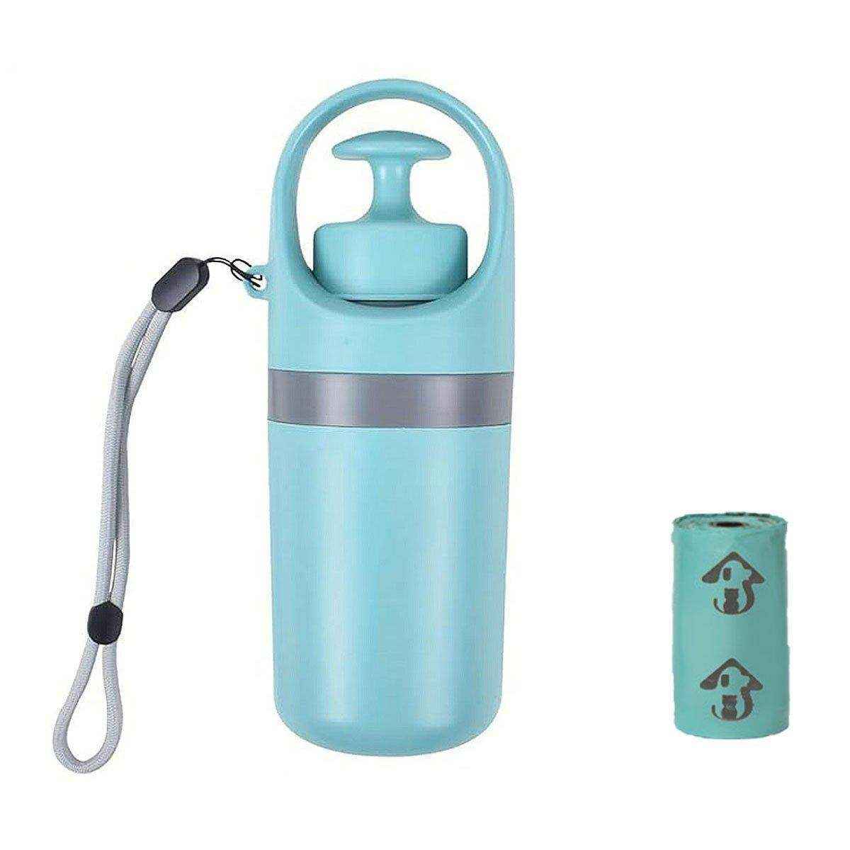 Pet Toilet Picker Portable Six-claw Shovel Excrement Clip Excrement Picking Garbage Bag Dispenser