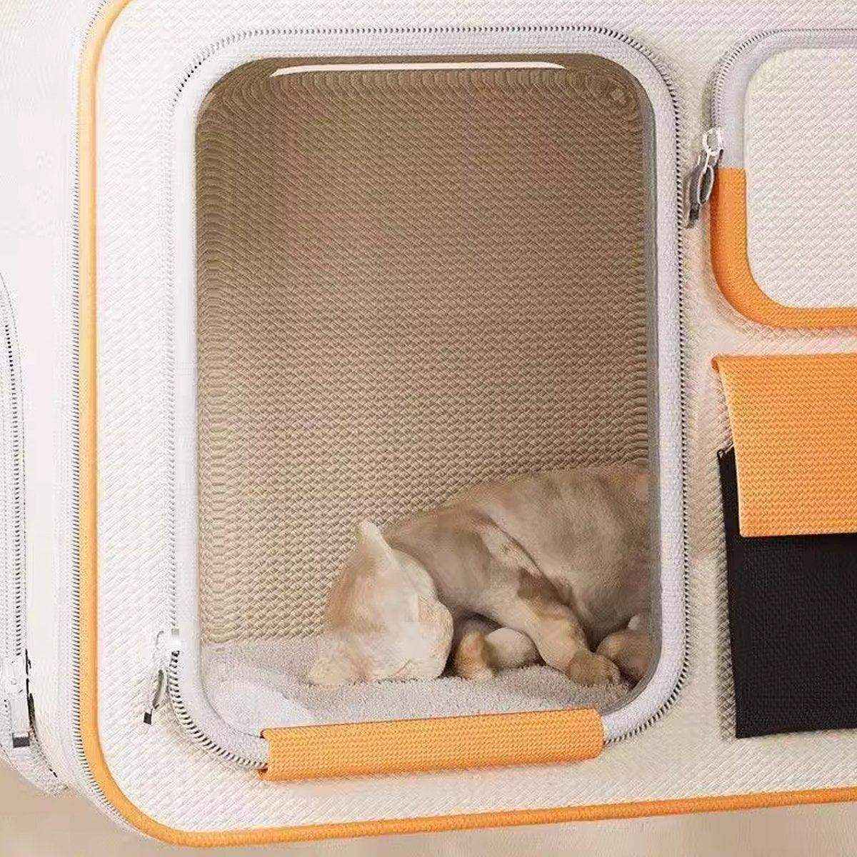 Large Canvas Pet Backpack Carrier