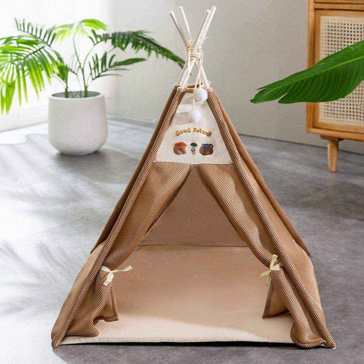 Breathable Dog Tent Kennel Small Pet Bed Cat House Pet Supplies