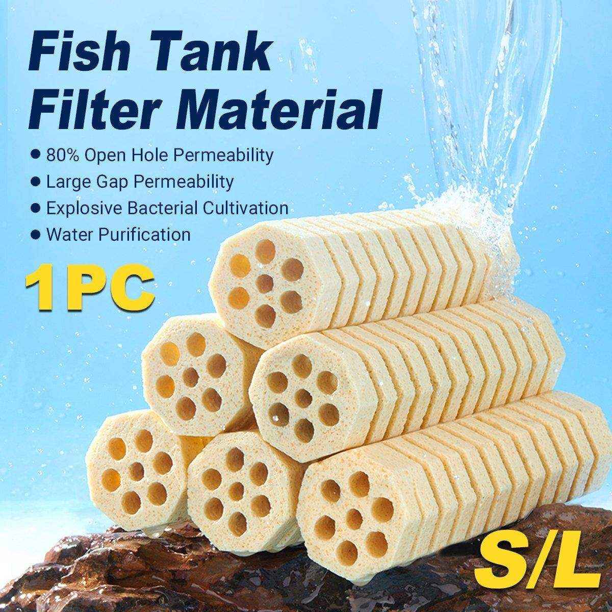 Octagonal Ceramic Fish Tank Filter Material