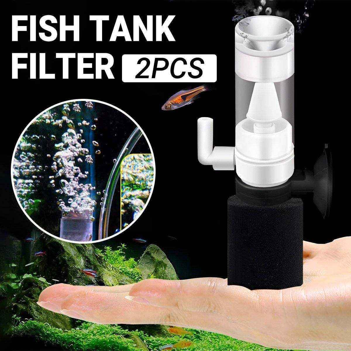Compact Sponge Filters for Fish Tanks - Silent Internal Fish Tank Filter