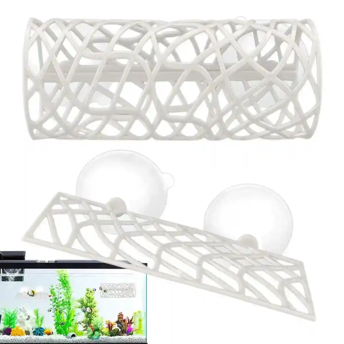 Silicone Fish Hiding Tunnel for Small Fish & Shrimp