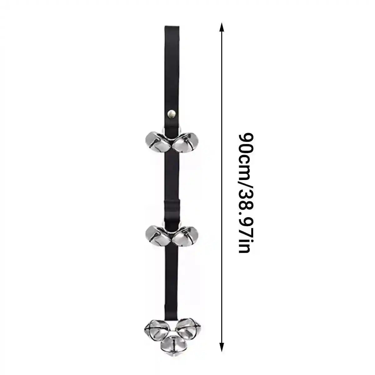 4PCS Pet Training Doorbell Rope Cat Teaser Toy Bell Interactive Play Rope Bell