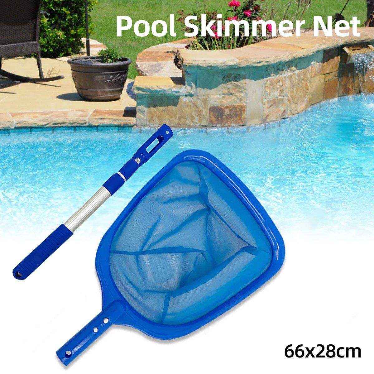 Professional Swimming Pool Cleaning Net - Adjustable Skimming Net for Pools | Petfection Corner