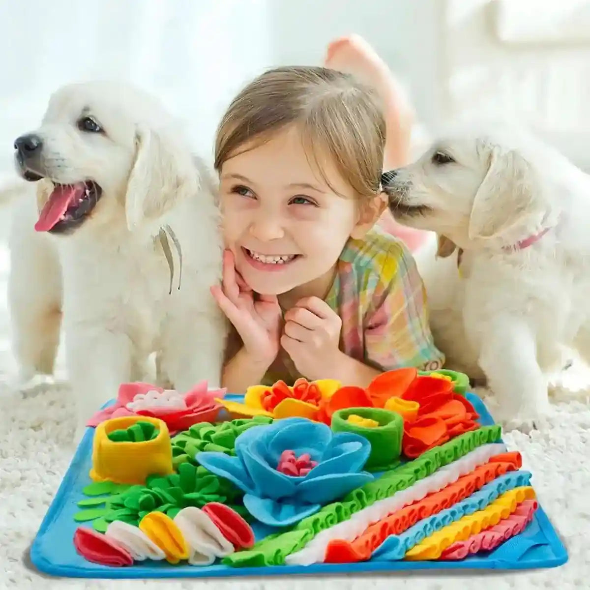 Pet Snuffle Mat for Dogs and Cats Snuffle Toy