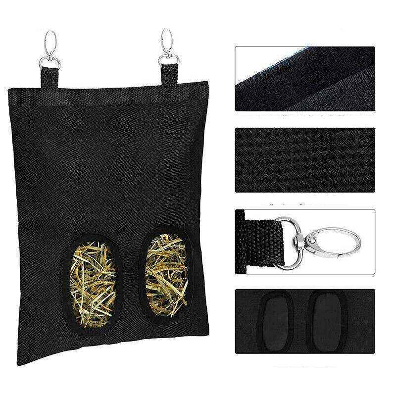 Efficient Rabbit Hay Feeder Bag for Tidy Feeding