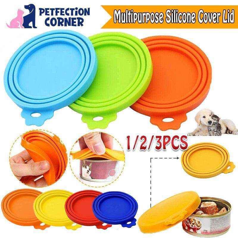 Silicone Dog Food Can Lid Reusable Dog/Cat Tin Storage Cap