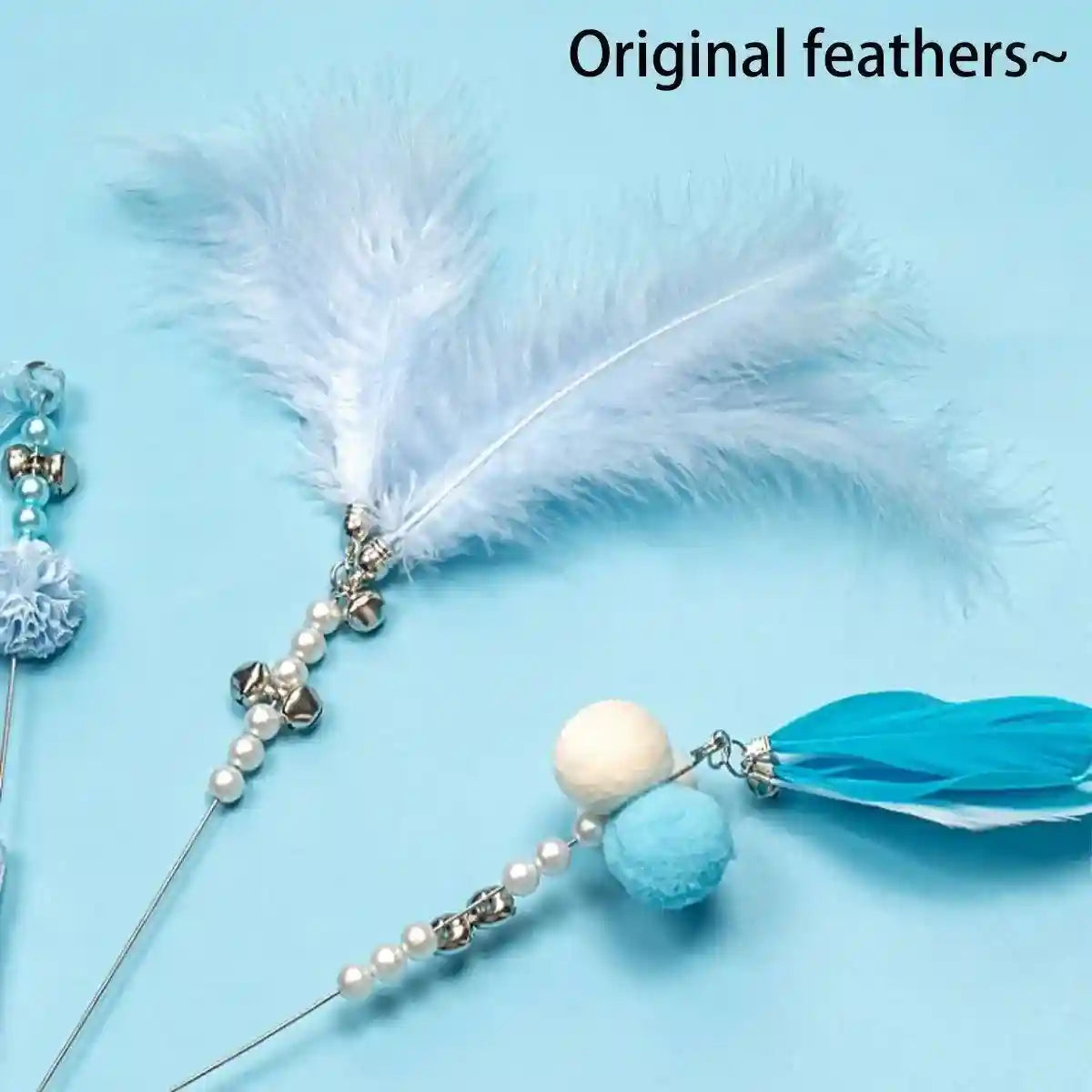 Pet Supplies Cat Toy Cat Tease Stick Self-playing Bell Fairy Stick