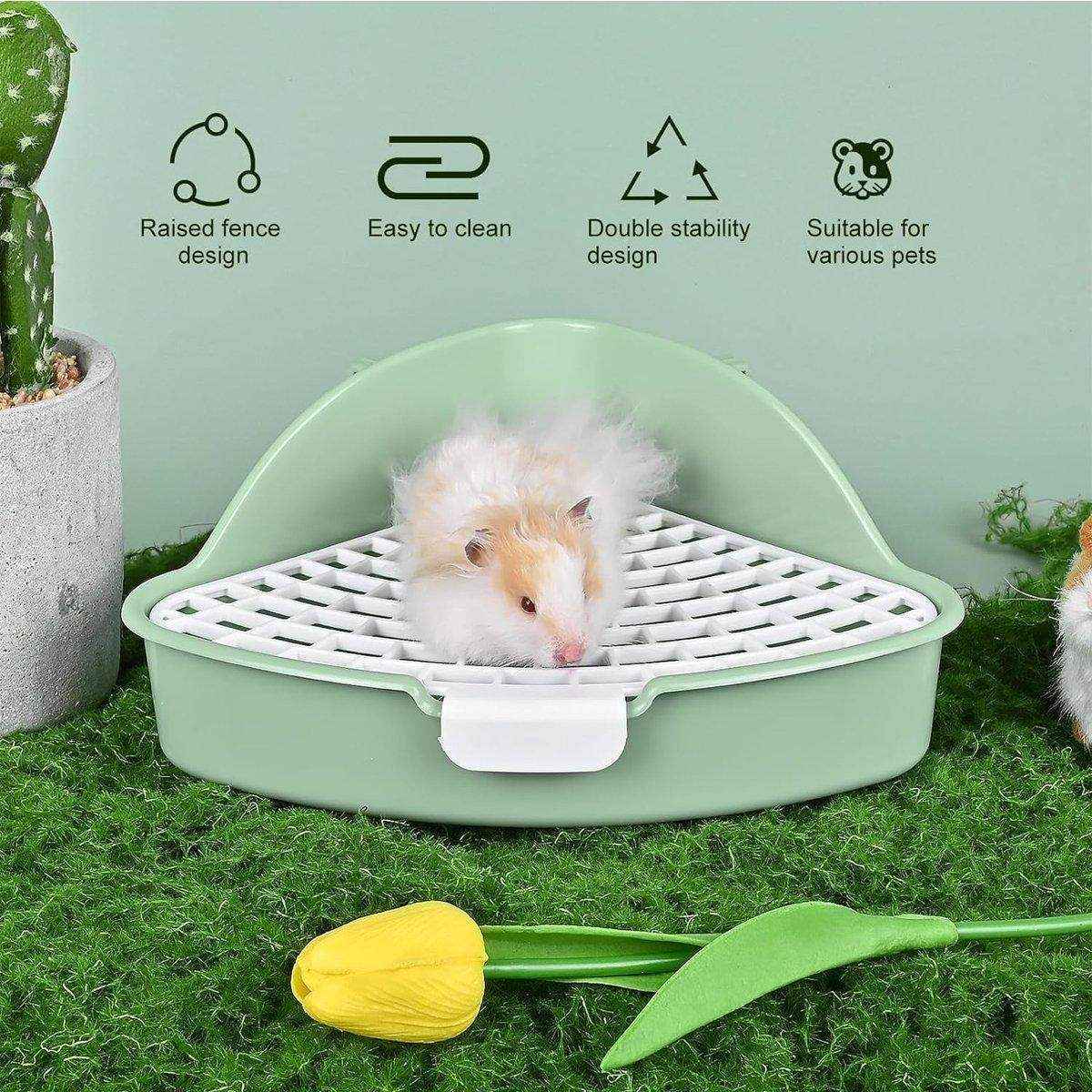 Durable Pet Toilet Potty for Rabbits and Small Animals