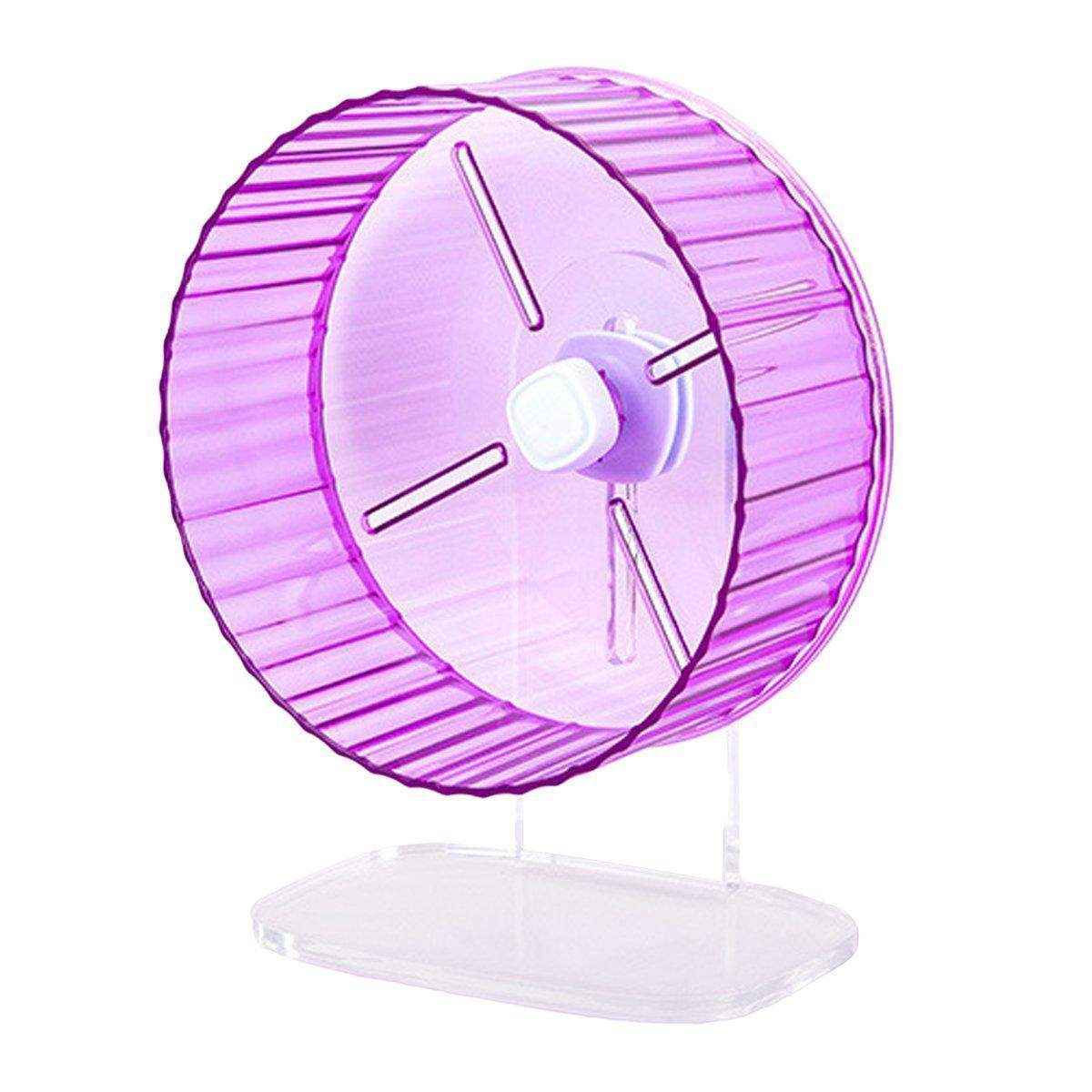 Hamster Silent Running Wheel for Cage Adjustable & Noiseless Exercise Wheel