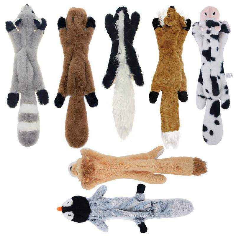 Durable Plush Dog Toy with Squeaky Feature for Medium Breeds 45 cm