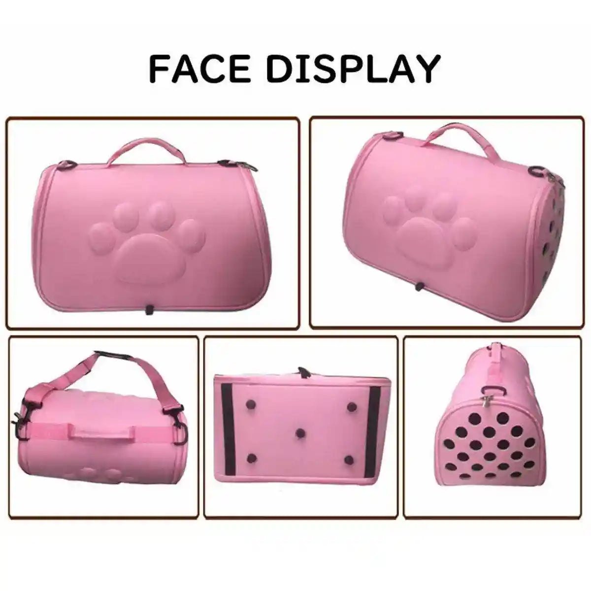 Pet Supplies EVA Cat Dog Travel Bag Breathable Portable Shoulder Cat Bag Pet Bag