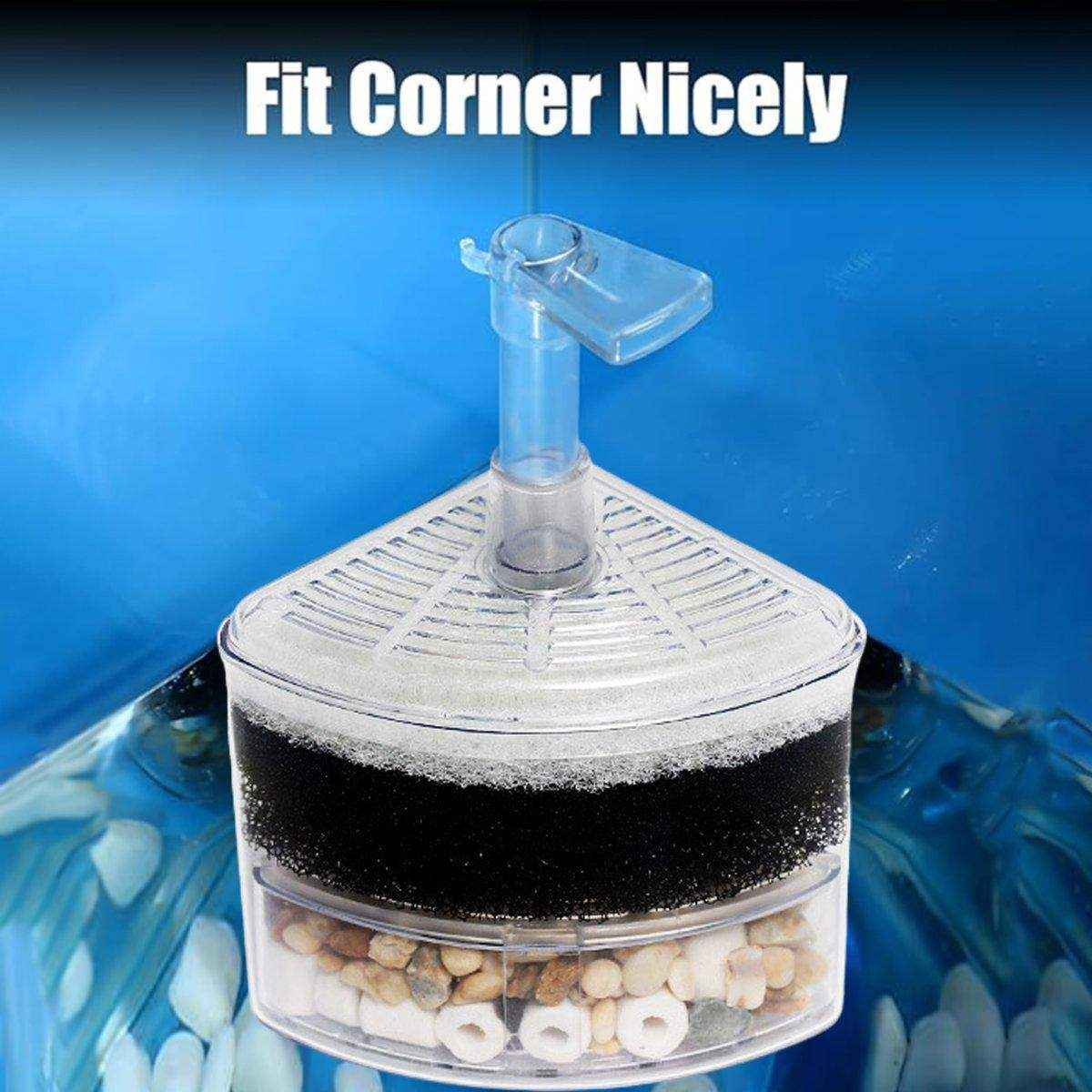 Mini Aquarium Biochemical Filter Compact In-Tank Fish Tank Filter