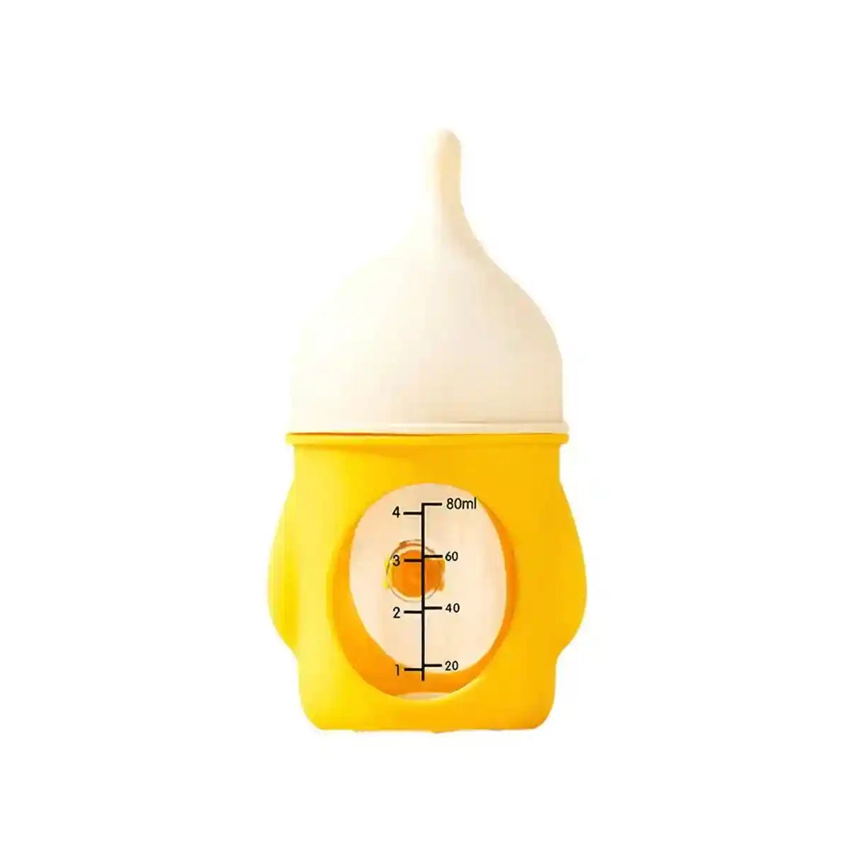 Anti-choking Newborn Puppy Kitten Silicone Bottle Visual Scale