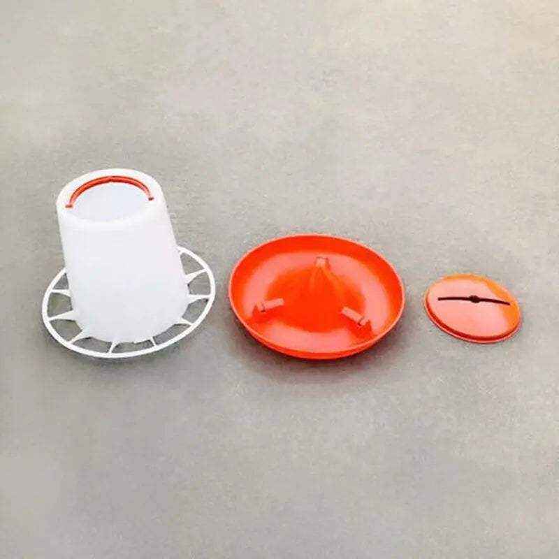 Efficient Poultry Feeding Set with Automatic Chicken Feeder & Drinker