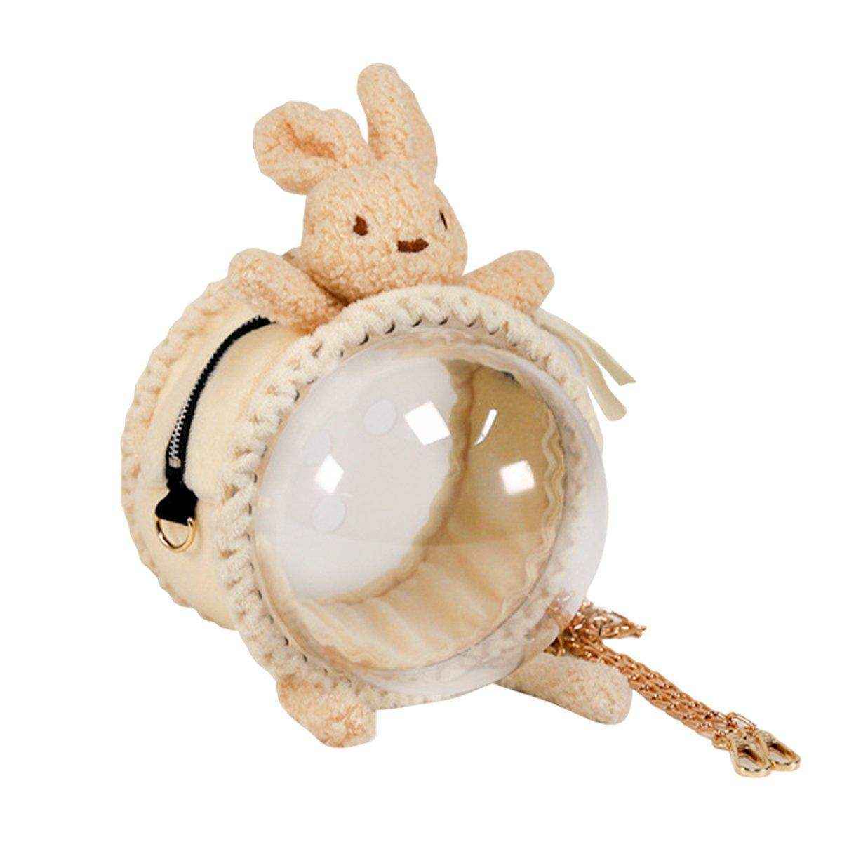 Comfortable and Breathable Small Pet Travel Carrier for Hamster and Rabbit