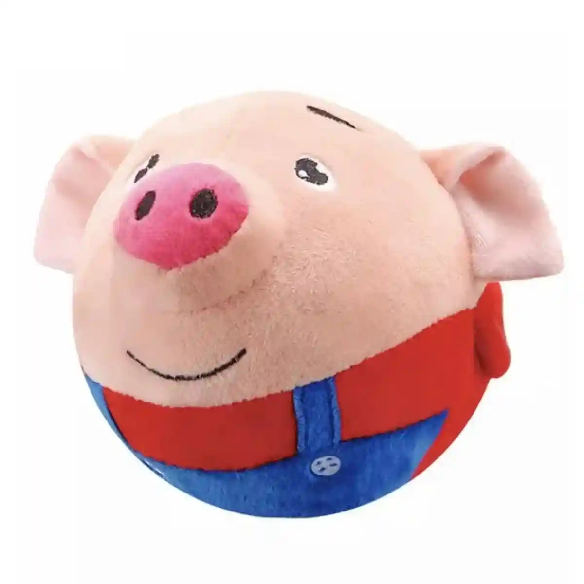 Interactive Jumping Pig Toy for Pets Dogs Cats Fun Animal Bouncing Play Toy