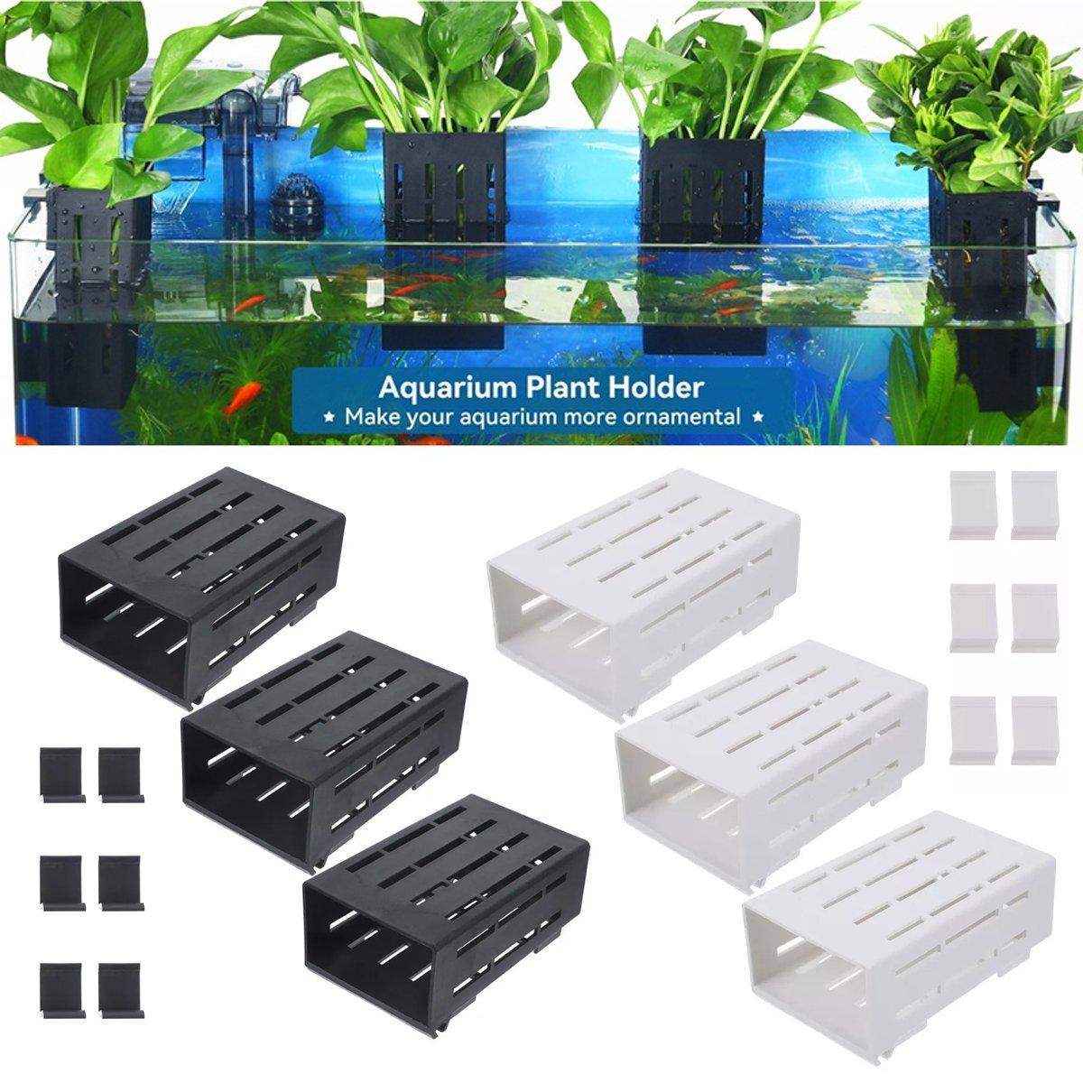 Hydroponic Potted Plant Bracket Aquarium Basket Holder