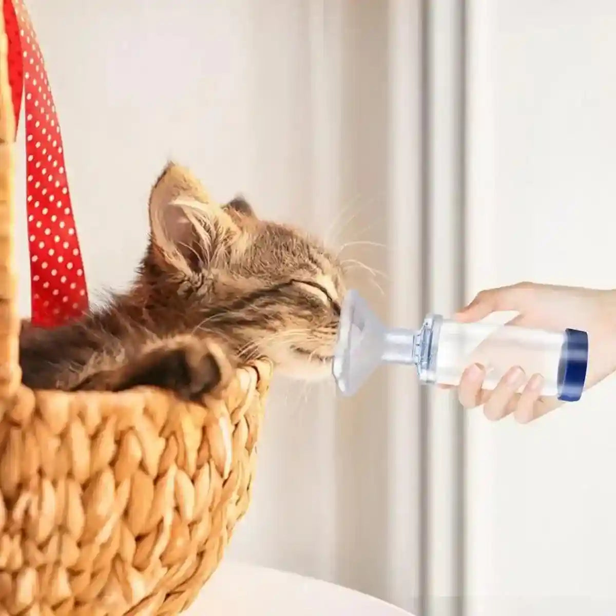 Pet Aerosol Room Cat and Dog Inhaler Mask Handheld Inhaler