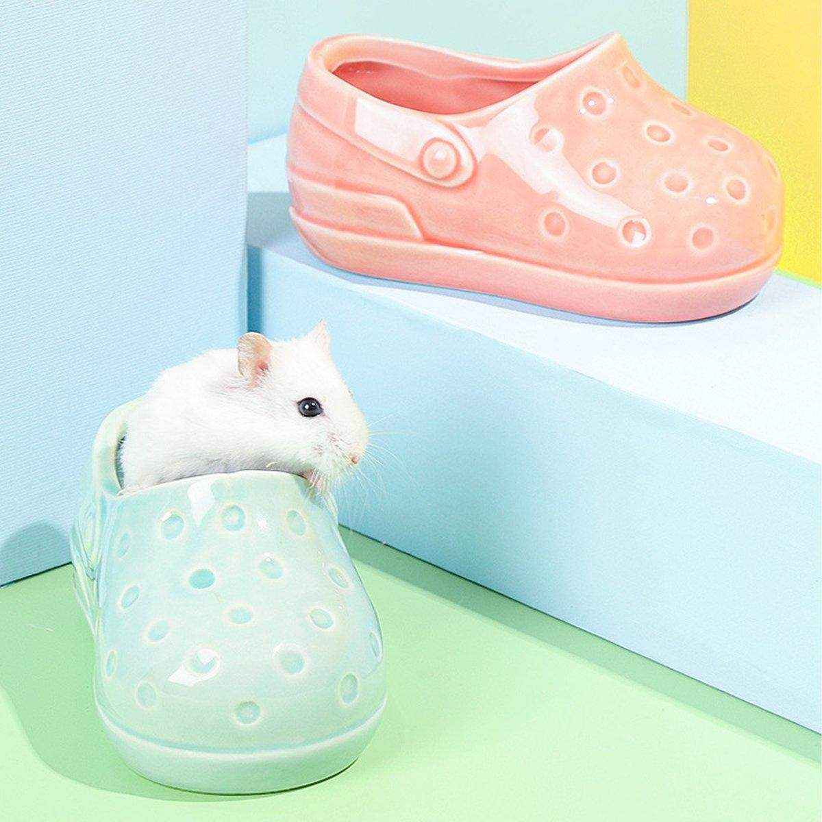 Hamster Food Basin Hedgehog Bowl Anti-tip Feeder