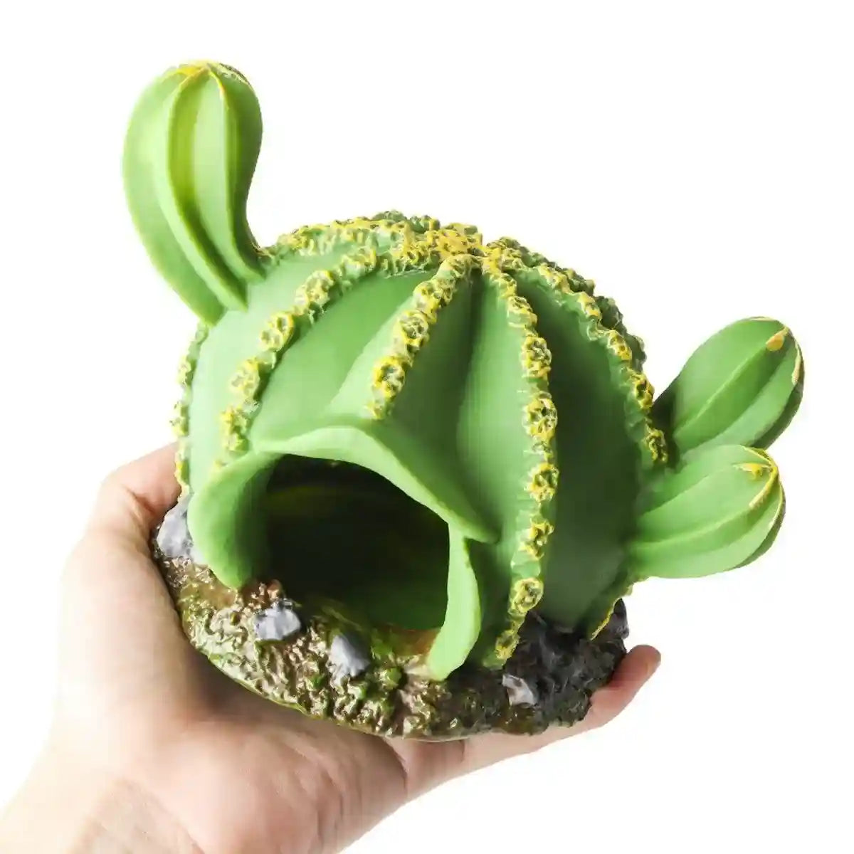 Simulation Cactus Tree Aquarium Ornament Desert Plant Decor for Fish Tank House