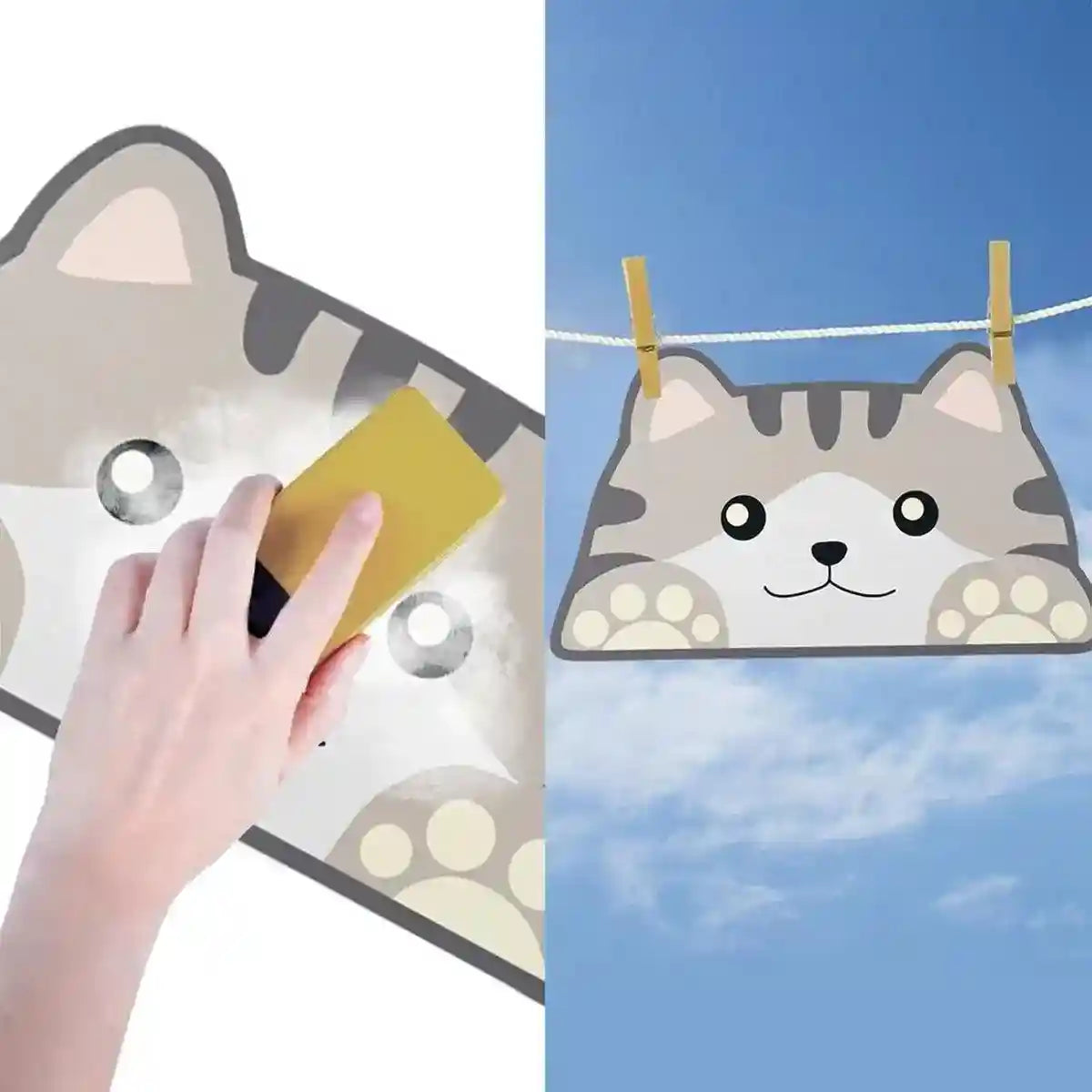 Pet Feeding Mat Non-Slip Waterproof Silicone Meal Mat for Pets