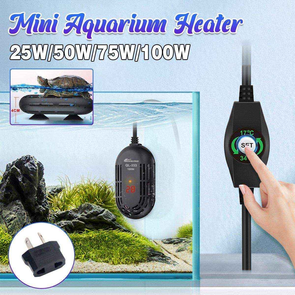 Compact Submersible Small Aquarium Heater for Precise Temperature Control
