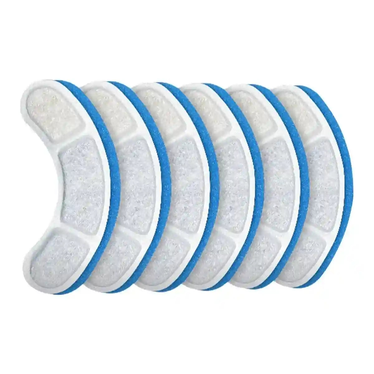6-Pack Pet Water Dispenser Filter Replacement Advanced Multi-Layer Filtration