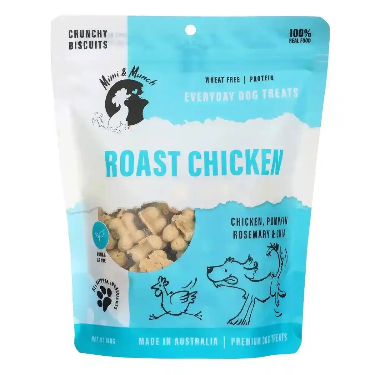 Mimi & Munch Wheat Free Roast Chicken Treats 180g