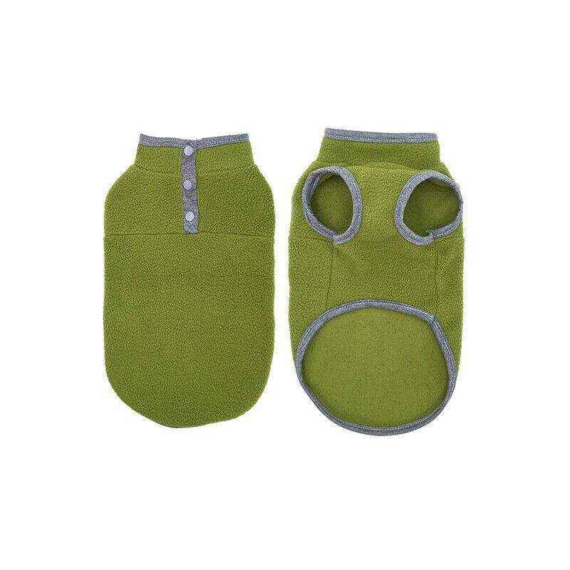 Winter Fleece Dog Jumper for Small to Medium Pets Warm & Soft Vest
